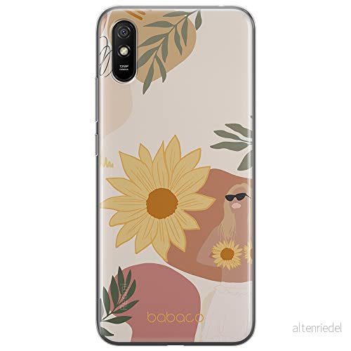 ERT GROUP mobiltelefonfodral för Xiaomi REDMI 9A originalt och officiellt licensierat Babaco mönster Flowers 015 optimalt anpassad till formen på mobiltelefonen, fodral tillverkad av TPU plast 5903932619225