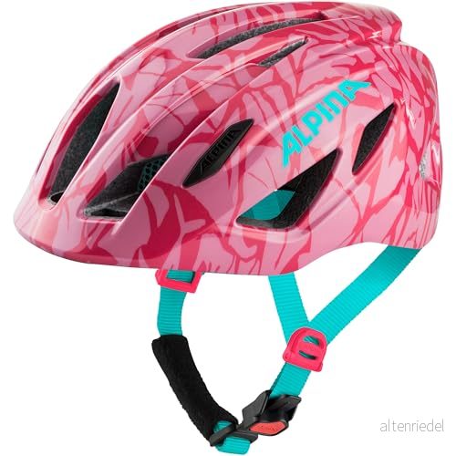 ALPINA Unisex Barn, PICO Cykelhjälm, pink sparkel gloss, 50 55 cm 4003692310842
