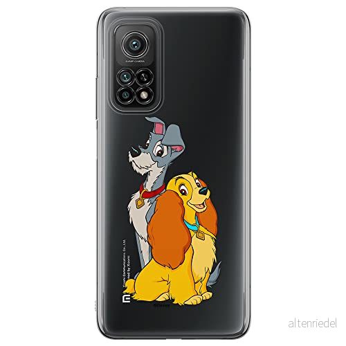 ERT GROUP mobiltelefonfodral för Xiaomi MI 10 LITE originalt och officiellt licensierat Disney mönster Lady and the Tramp 003 optimalt anpassad till formen på mobiltelefonen, gedeeltelijk transparant 5905131150738