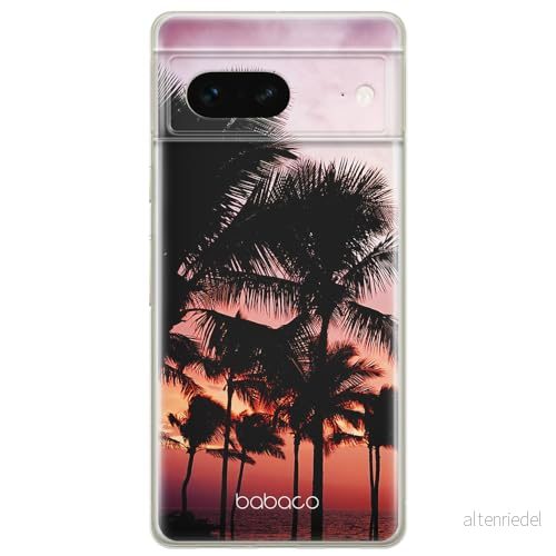 ERT GROUP mobiltelefonfodral för Google PIXEL 7 originalt och officiellt licensierat Babaco mönster Nature 001 optimalt anpassad till formen på mobiltelefonen, fodral tillverkad av TPU plast 5905795142186
