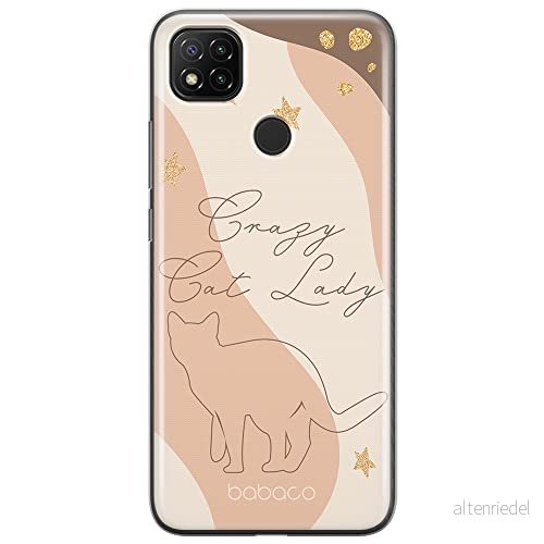 ERT GROUP mobiltelefonfodral för Xiaomi REDMI 9C originalt och officiellt licensierat Babaco mönster Cats 009 optimalt anpassad till formen på mobiltelefonen, fodral tillverkad av TPU plast 5905131066022