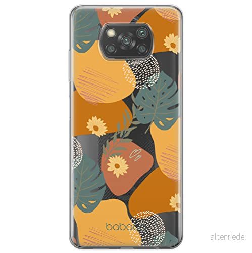 ERT GROUP mobiltelefonfodral för Xiaomi POCOPHONE X3 originalt och officiellt licensierat Babaco mönster Plants 008 optimalt anpassad till formen på mobiltelefonen, gedeeltelijk transparant 5903932571714