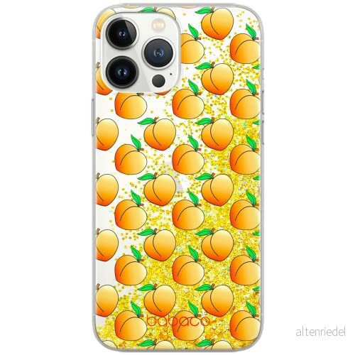 ERT GROUP mobiltelefonfodral för Apple Iphone 6 PLUS/ 7 PLUS / 8 originalt och officiellt licensierat Babaco mönster Peaches 001, med glitter overflow effekt 5903537779201