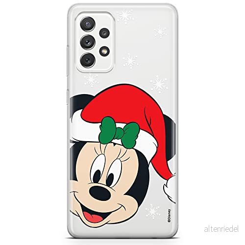 ERT GROUP mobiltelefonfodral för Samsung A73 5G originalt och officiellt licensierat Disney mönster Minnie 060 optimalt anpassad till formen på mobiltelefonen, gedeeltelijk transparant 5904805512575