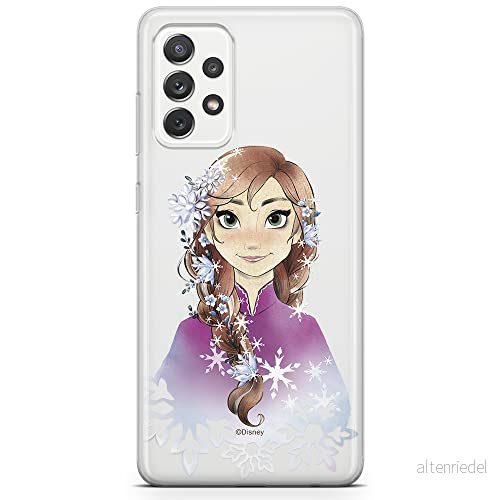 ERT GROUP mobiltelefonfodral för Samsung A73 5G originalt och officiellt licensierat Disney mönster Anna 001 optimalt anpassad till formen på mobiltelefonen, gedeeltelijk transparant 5904805510601