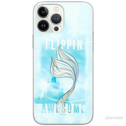 ERT GROUP mobiltelefonfodral för Iphone 13 PRO originalt och officiellt licensierat Disney mönster Ariel 006 Vit optimalt anpassad till formen på mobiltelefonen, fodral tillverkad av TPU plast 5903932924275
