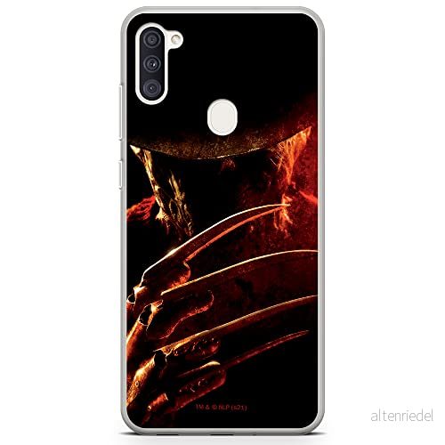 ERT GROUP mobiltelefonfodral för Samsung A11 / M11 originalt och officiellt licensierat Horror mönster Nightmare of Elm Street 005, fodral tillverkad av TPU plast 5905511080174