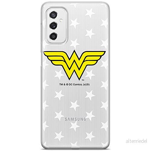 ERT GROUP mobiltelefonfodral för Samsung M52 5G originalt och officiellt licensierat DC mönster Wonder Woman 006 optimalt anpassad till formen på mobiltelefonen, gedeeltelijk transparant 5904805489334