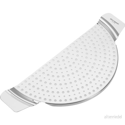 Westmark Avhällningshjälpmedel med handtag, av rostfritt stål, för kokkärl Ø upp till 26 cm, silver, 16392260 4004094163968
