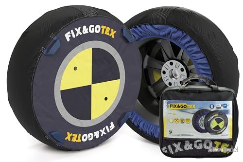Fix&GOTEX 8ZFI snökedjor, textilbil snökedjor för däck Storlek: H 8429296000082