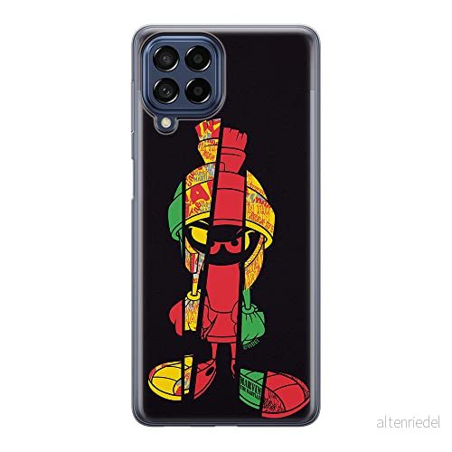 ERT GROUP mobiltelefonfodral för Samsung M53 5G originalt och officiellt licensierat Looney Tunes mönster Marwin 003 optimalt anpassad till formen på mobiltelefonen, fodral tillverkad av TPU plast 5905511382803