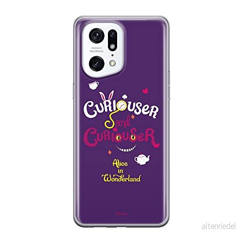 ERT GROUP mobiltelefonfodral för Oppo FIND X5 PRO originalt och officiellt licensierat Disney mönster Alice 009 optimalt anpassad till formen på mobiltelefonen, fodral tillverkad av TPU plast 5905511401078