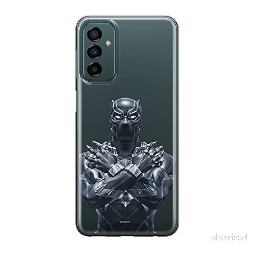 ERT GROUP mobiltelefonfodral för Samsung M13 4G/M23 5G/F23 originalt och officiellt licensierat Marvel mönster Black Panther 012 anpassad till formen på mobiltelefonen, gedeeltelijk transparant 5905511375805
