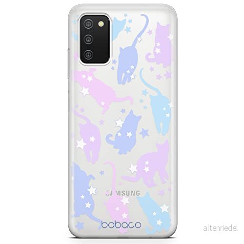 ERT GROUP mobiltelefonfodral för Samsung A03S originalt och officiellt licensierat Babaco mönster Cats 016 optimalt anpassad till formen på mobiltelefonen, gedeeltelijk transparant 5905131104656