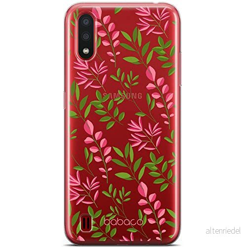 ERT GROUP mobiltelefonfodral för Samsung A01 originalt och officiellt licensierat Babaco mönster Plants 013 optimalt anpassad till formen på mobiltelefonen, gedeeltelijk transparant 5903932580815