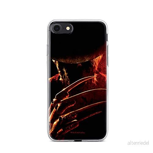 ERT GROUP mobiltelefonfodral för Iphone 7/8/ SE 2/ 3 originalt och officiellt licensierat Horror mönster Nightmare of Elm Street 005, fodral tillverkad av TPU plast 5905511079840