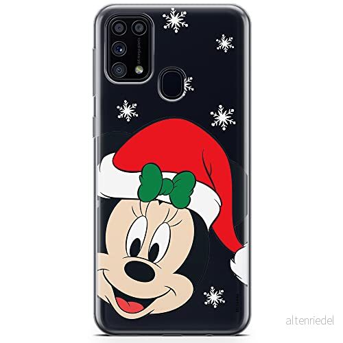 ERT GROUP mobiltelefonfodral för Samsung M31 originalt och officiellt licensierat Disney mönster Minnie 060 optimalt anpassad till formen på mobiltelefonen, gedeeltelijk transparant 5903932043273