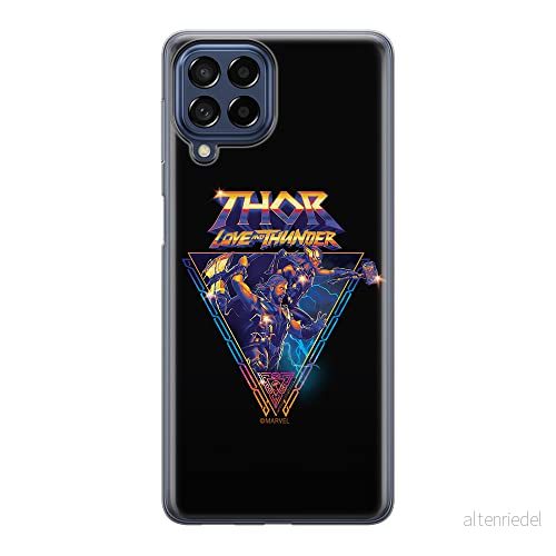 ERT GROUP mobiltelefonfodral för Samsung M33 5G originalt och officiellt licensierat Marvel mönster Thor 003 optimalt anpassad till formen på mobiltelefonen, fodral tillverkad av TPU plast 5905511349998