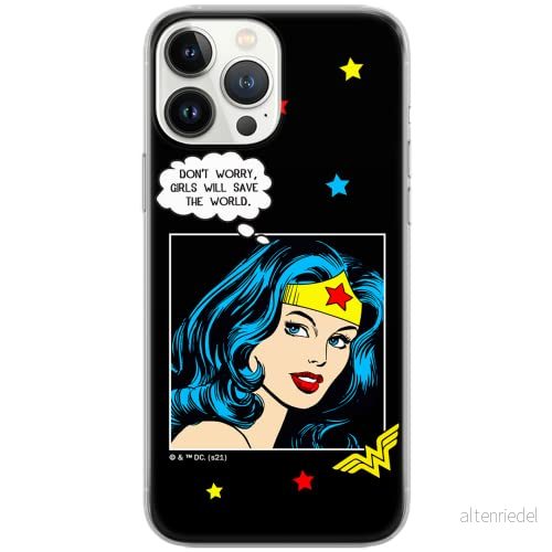 ERT GROUP mobiltelefonfodral för Huawei P30 originalt och officiellt licensierat DC mönster Wonder Woman 028 Vit optimalt anpassad till formen på mobiltelefonen, fodral tillverkad av TPU plast 5903932935974