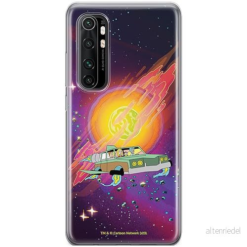 ERT GROUP mobiltelefonfodral för Xiaomi MI NOTE 10 Lite originalt och officiellt licensierat Rick and Morty mönster & 046, fodral tillverkad av TPU plast 5905795050023