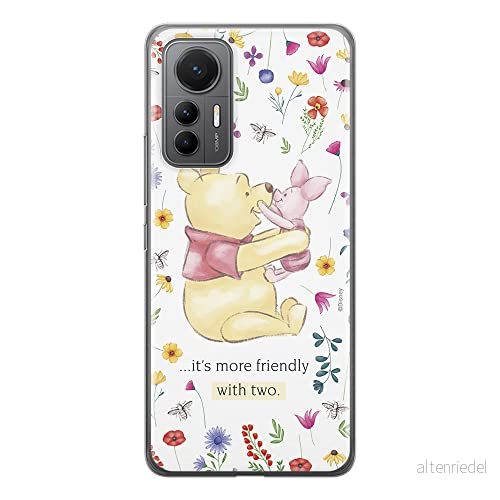 ERT GROUP mobiltelefonfodral för Xiaomi 12 LITE originalt och officiellt licensierat Disney mönster Winnie the Pooh & Friends 030, fodral tillverkad av TPU plast 5905511499617