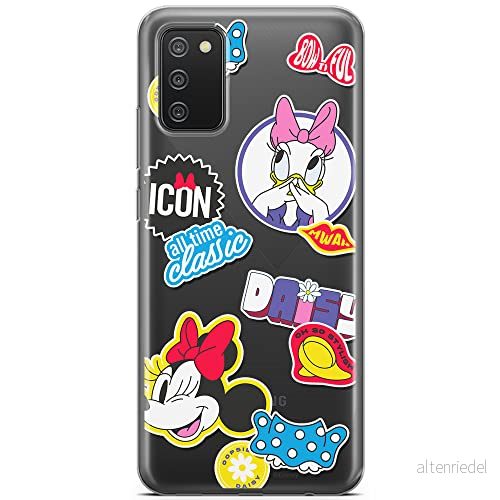 ERT GROUP mobiltelefonfodral för Samsung A02S originalt och officiellt licensierat Disney mönster Minnie 067 optimalt anpassad till formen på mobiltelefonen, gedeeltelijk transparant 5905131811868