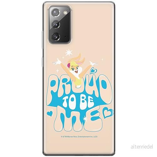 ERT GROUP mobiltelefonfodral för Samsung GALAXY NOTE 20 originalt och officiellt licensierat Looney Tunes mönster Lola 005 anpassad till formen på mobiltelefonen, fodral tillverkad av TPU plast 5905795067441