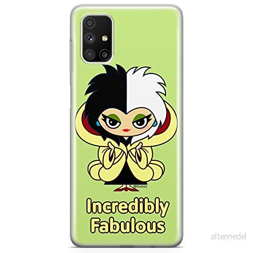 ERT GROUP mobiltelefonfodral för Samsung M51 originalt och officiellt licensierat Disney mönster Cruella 006 optimalt anpassad till formen på mobiltelefonen, fodral tillverkad av TPU plast 5905131489319