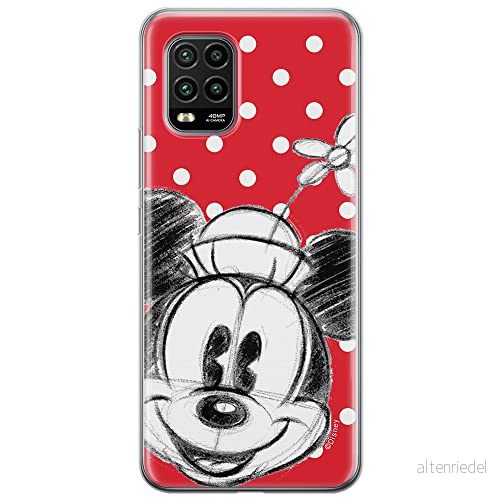 ERT GROUP mobiltelefonfodral för Xiaomi MI 10 LITE originalt och officiellt licensierat Disney mönster Minnie 009 optimalt anpassad till formen på mobiltelefonen, fodral tillverkad av TPU plast 5903537144436