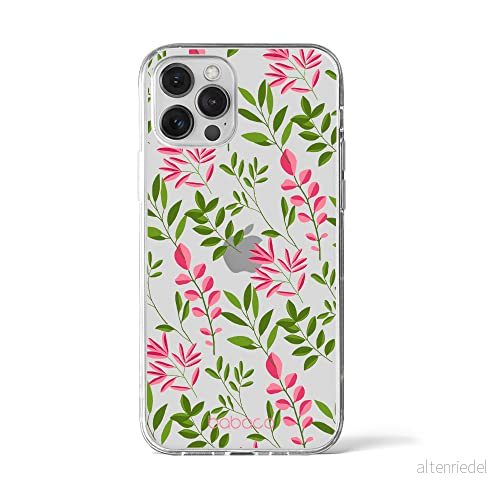 ERT GROUP mobiltelefonfodral för Apple Iphone 12 PRO MAX originalt och officiellt licensierat Babaco mönster Plants 013 Vit optimalt anpassad till formen på mobiltelefonen, gedeeltelijk transparant 5903932581072