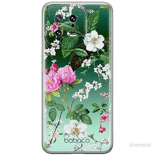 ERT GROUP mobiltelefonfodral för Xiaomi 13 originalt och officiellt licensierat Babaco mönster Flowers 035 optimalt anpassad till formen på mobiltelefonen, fodral tillverkad av TPU plast 5905511904012