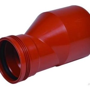 Wafix kloak reduktion 200 x 160 mm PP rød 5708525337711 Wafix kloak reduktion 200 x 160 mm PP rød 5708525337711
