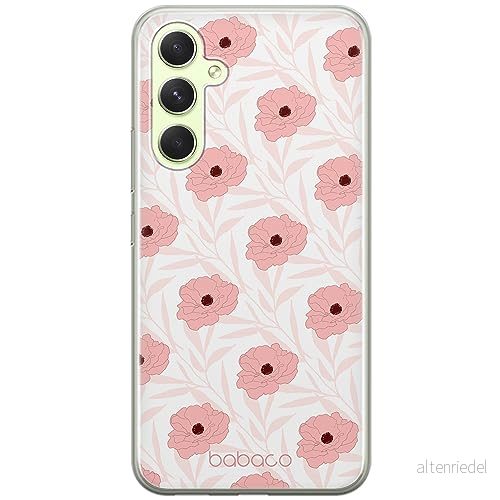 ERT GROUP mobiltelefonfodral för Samsung A54 5G originalt och officiellt licensierat Babaco mönster Flowers 017 optimalt anpassad till formen på mobiltelefonen, fodral tillverkad av TPU plast 5905511799823