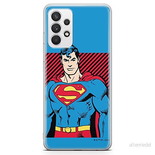 ERT GROUP mobiltelefonfodral för Samsung A32 4G LTE originalt och officiellt licensierat DC mönster Superman 029 optimalt anpassad till formen på mobiltelefonen, fodral tillverkad av TPU plast 5905131569349