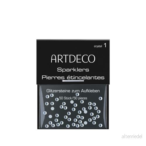 ARTDECO glitterstenar att klistra på för en individuellt, gnistrande smink 50 stycken 4052136239669