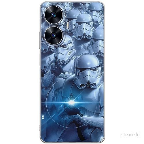 ERT GROUP mobiltelefonfodral för Realme C55 originalt och officiellt licensierat Star Wars mönster Stormtrooper 011 optimalt anpassad till formen på mobiltelefonen, fodral tillverkad av TPU plast 5905511862046