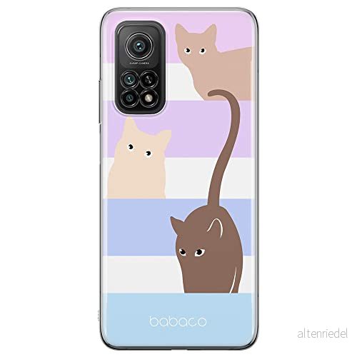 ERT GROUP mobiltelefonfodral för Huawei P20 originalt och officiellt licensierat Babaco mönster Cats 014 Vit optimalt anpassad till formen på mobiltelefonen, fodral tillverkad av TPU plast 5905131095268