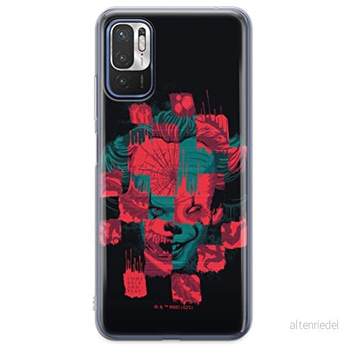 ERT GROUP mobiltelefonfodral för Xiaomi REDMI NOTE 10 5G / POCO M3 PRO originalt och officiellt licensierat Horror mönster It 013 anpassad till formen på mobiltelefonen, fodral tillverkad av TPU plast 5905131983176
