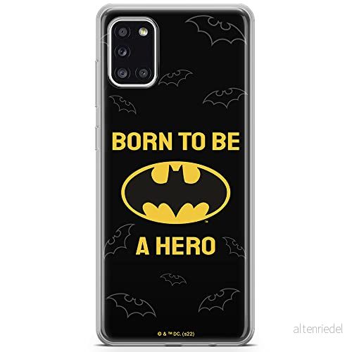ERT GROUP mobiltelefonfodral för Samsung A31 originalt och officiellt licensierat DC mönster Batman 058 optimalt anpassad till formen på mobiltelefonen, fodral tillverkad av TPU plast 5905131538260