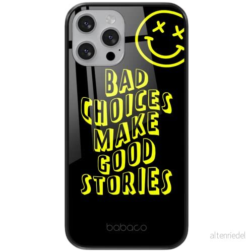 ERT GROUP mobiltelefonfodral för Huawei P20 LITE originalt och officiellt licensierat Babaco mönster Bad choices 002 tillverkad av härdat glas, optimalt anpassat till mobilens form, skyddsfodral 5903932918069