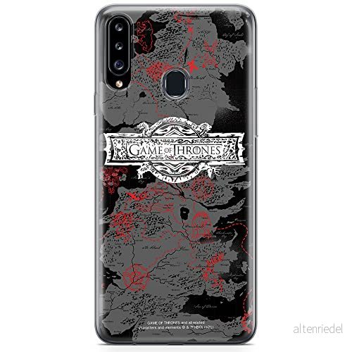 ERT GROUP mobiltelefonfodral för Samsung A20S originalt och officiellt licensierat Game od Thrones mönster of 010 anpassad till formen på mobiltelefonen, fodral tillverkad av TPU plast 5903932676877
