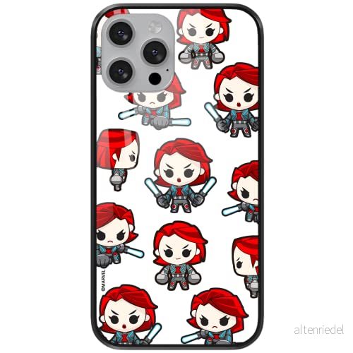 ERT GROUP mobiltelefonfodral för Huawei P30 PRO originalt och officiellt licensierat Marvel mönster Black Widow 013 tillverkad av härdat glas, optimalt anpassat till mobilens form, skyddsfodral 5904805235931