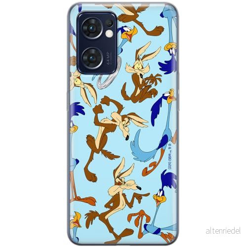 ERT GROUP mobiltelefonfodral för Oppo RENO 7 5G originalt och officiellt licensierat Looney Tunes mönster 021 optimalt anpassad till formen på mobiltelefonen, fodral tillverkad av TPU plast 5905511679446