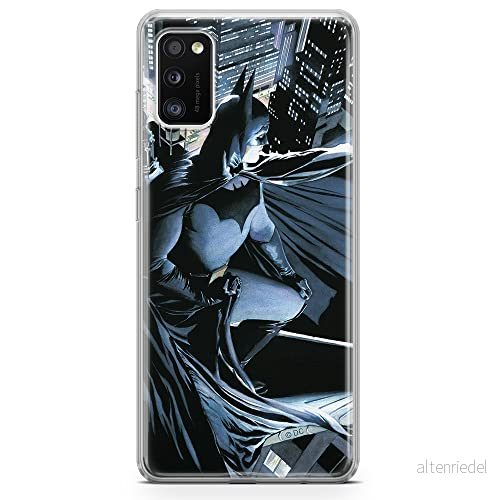 ERT GROUP mobiltelefonfodral för Samsung A41 originalt och officiellt licensierat DC mönster Batman 004 optimalt anpassad till formen på mobiltelefonen, fodral tillverkad av TPU plast 5903537532707