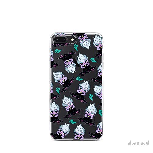 ERT GROUP mobiltelefonfodral för Iphone 7 PLUS/ 8 PLUS originalt och officiellt licensierat Disney mönster Ursula 005 optimalt anpassad till formen på mobiltelefonen, gedeeltelijk transparant 5905131466747