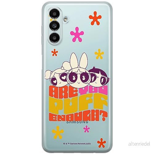 ERT GROUP mobiltelefonfodral för Samsung A13 5G/ A04s originalt och officiellt licensierat The Powerpuff Girls mönster 043, gedeeltelijk transparant 5905511986315