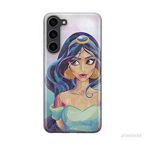 ERT GROUP mobiltelefonfodral för Samsung S23 originalt och officiellt licensierat Disney mönster Jasmine 002 optimalt anpassad till formen på mobiltelefonen, fodral tillverkad av TPU plast 5905511433697