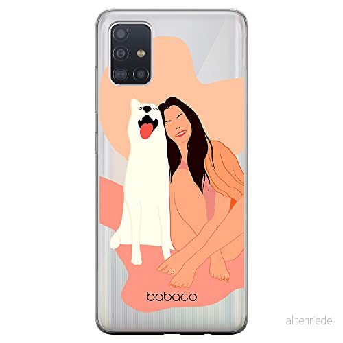 ERT GROUP mobiltelefonfodral för Samsung A51 originalt och officiellt licensierat Babaco mönster Dogs 005 optimalt anpassad till formen på mobiltelefonen, gedeeltelijk transparant 5905131026682