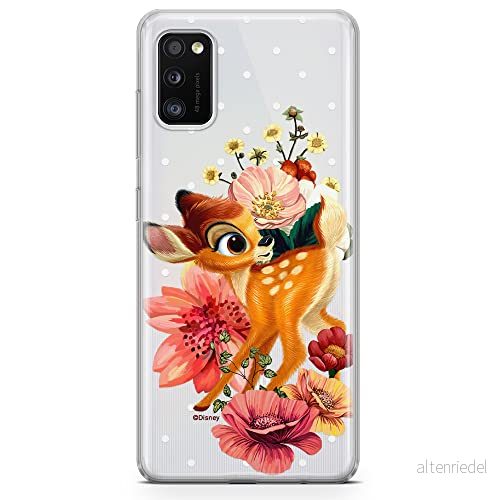 ERT GROUP mobiltelefonfodral för Samsung A41 originalt och officiellt licensierat Disney mönster Bambi 014 optimalt anpassad till formen på mobiltelefonen, gedeeltelijk transparant 5904805362781