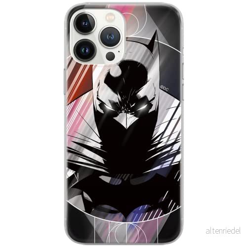 ERT GROUP mobiltelefonfodral för Apple Iphone 6/6S originalt och officiellt licensierat DC mönster Batman 010 Vit optimalt anpassad till formen på mobiltelefonen, fodral tillverkad av TPU plast 5903040816424